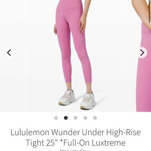 Lululemon Wunder Under High-Rise Tight